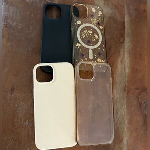 Stylish Phone Cases - Black, Gold, Cream